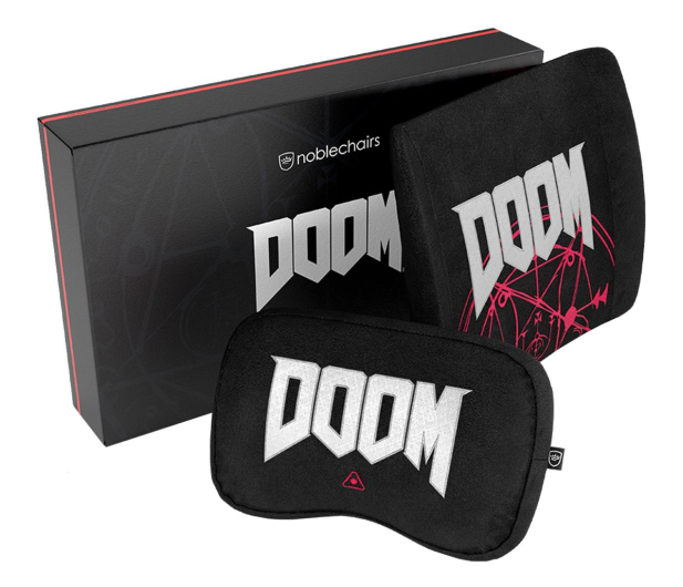 noblechairs Komplet poduszek DOOM Edition - 1046669 - zdjęcie